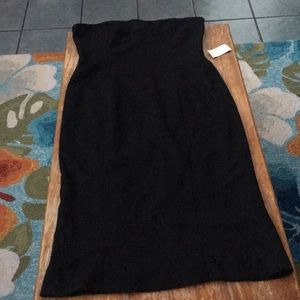 Arden B Strapless black dress